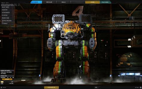 Wallpaper Id Robot Mechwarrior Indoors Mech Technology