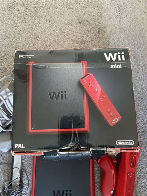 Nintendo Wii Mini Limited Edition Red Boxed 23 Games Bundle EBay