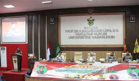 Seminar Semarak Hba Ke Tahun Kejati Sulsel Fh Unhas Perkuat