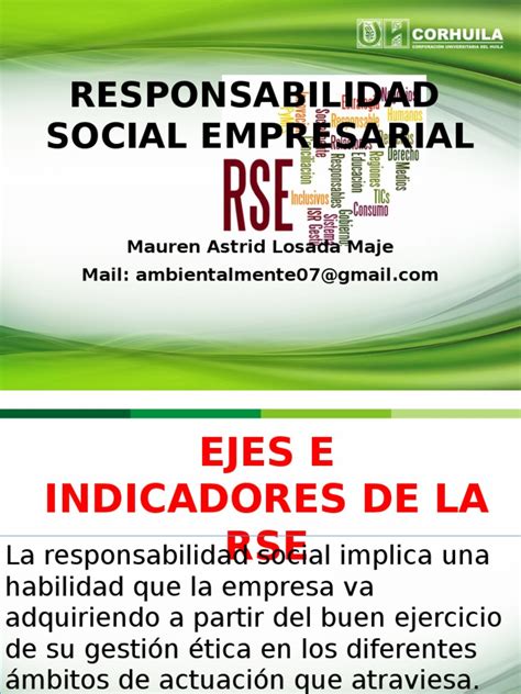 PDF RESPONSABILIDAD SOCIAL EMPRESARIAL CLASE III Pptx DOKUMEN TIPS