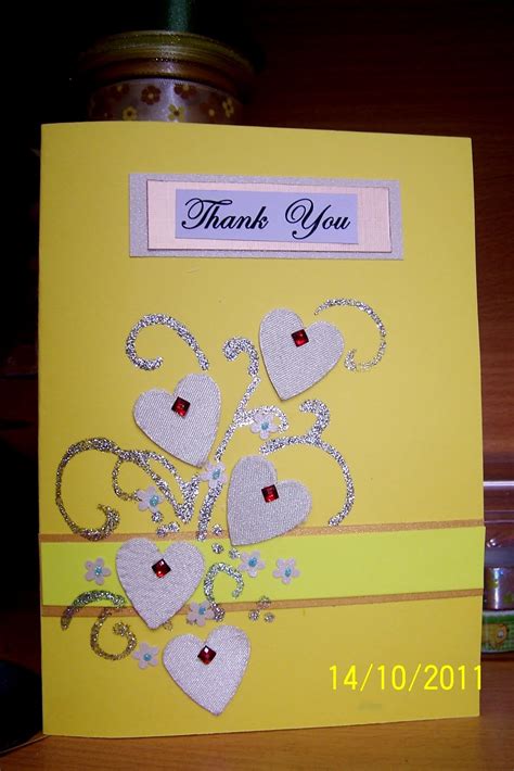 Elaine's Creative Cards: Thank-you cards