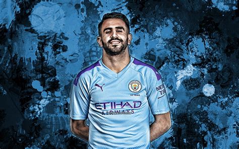 Riyad Mahrez Soccer Algerian Sport Football Manchester City