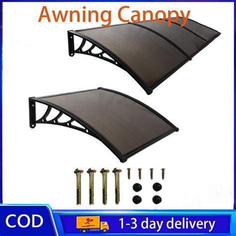 Multipurpose Awning Canopy With Bracket For Door And Window Canopy