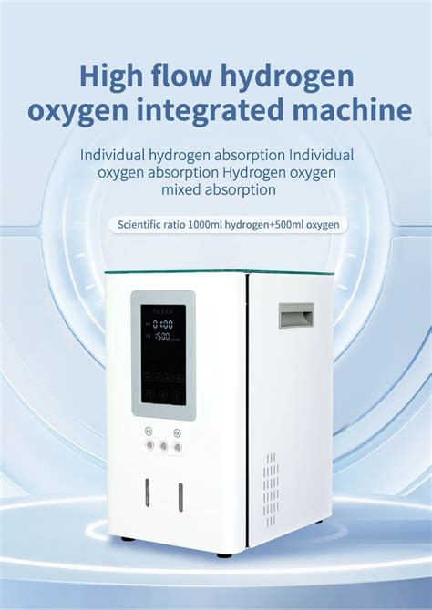 H Generator Pem Tech Hydrogen Electrolysis Brown Gas Inhaler Machine