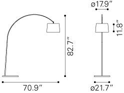 Twisty Floor Lamp By Zuo Mod Contemporary Floor Lamps Modern Floor