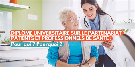 Passer un diplôme universitaire sur le partenariat patients et