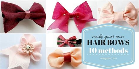 How To Make Ribbon Bows 7 Easy DIY Tutorials SewGuide