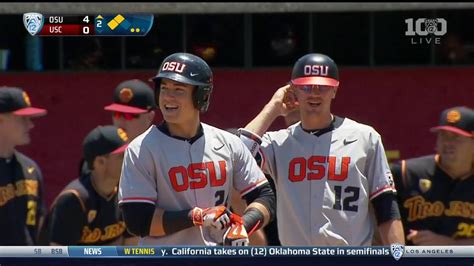 Oregon State Baseball Vs Usc Youtube