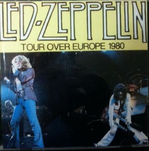 Led Zeppelin Tour Over Europe Cdr Discogs