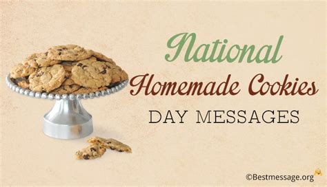 NATIONAL HOMEMADE COOKIE DAY