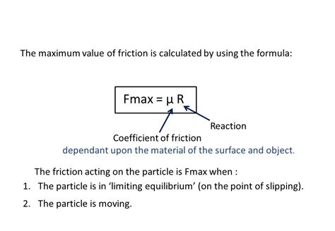 79 Static And Kinetic Friction Equation L2sanpiero