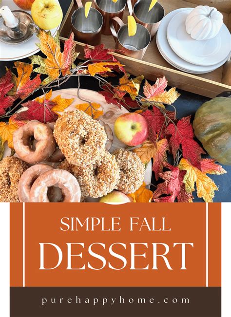 The Easiest Most Classic Fall Dessert Pure Happy Home