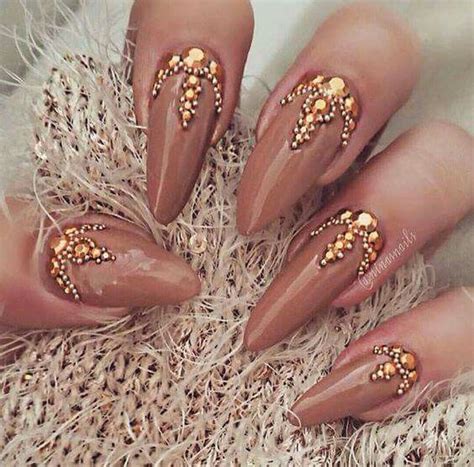 Nude Diamond Nail Design Pictures Photos And Images For Facebook Tumblr Pinterest And Twitter