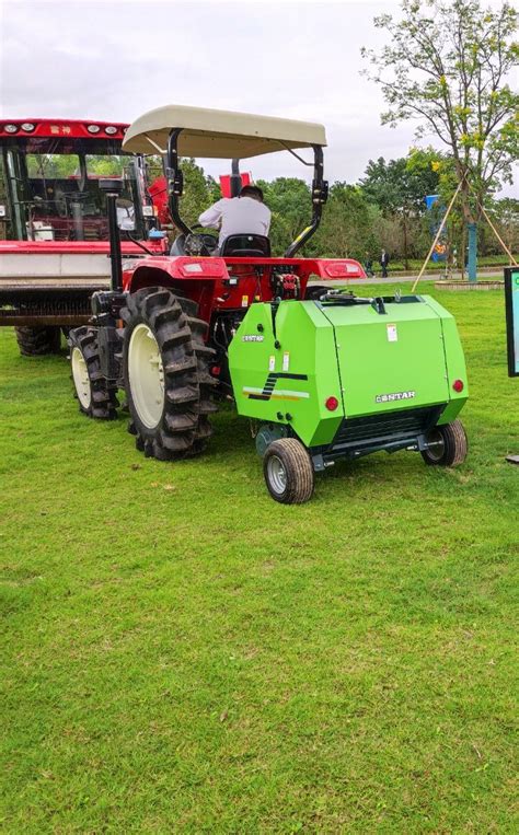 Mini Round Baler Stable Performance Star Brand Automatically Bale