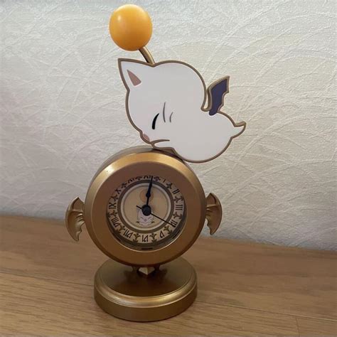 Final Fantasy Xiv Ff14 Moogle Desk Clock Set Of 2 EBay