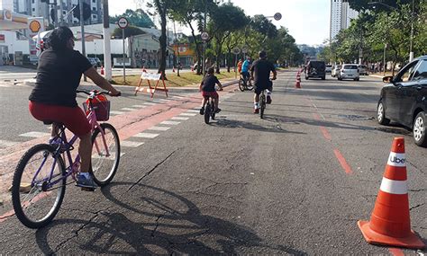 Ciclofaixas De Lazer De Sp S O Montadas No Feriado De De Julho E No