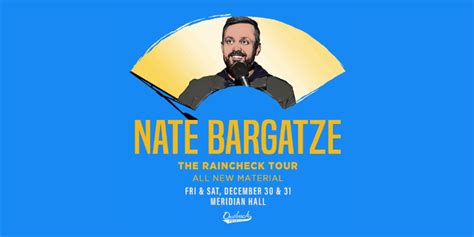 Enter to Win Tickets to Nate Bargatze! | Q107 Toronto