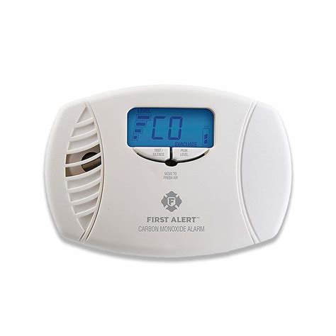 First Alert Co615 Carbon Monoxide Detector Battery Back Up At