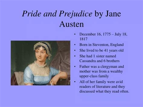 PPT - Pride and Prejudice by Jane Austen PowerPoint Presentation, free ...