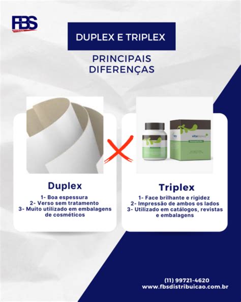 Diferença Duplex e Triplex FBS Distribuição