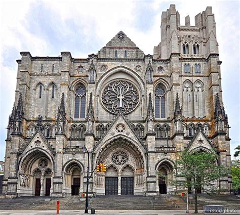 Gothic Revival Cathedral Of Saint John The Divine Nyc The Largest Neo