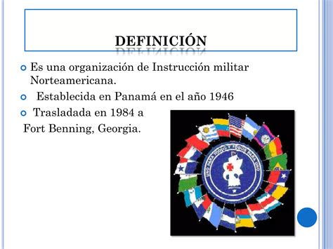 La escuela de las américas PPT