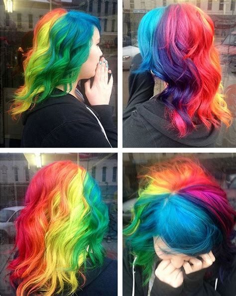 Rainbow Hair Color – StrayHair