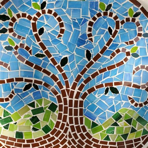 Tree Of Life Mosaic Etsy