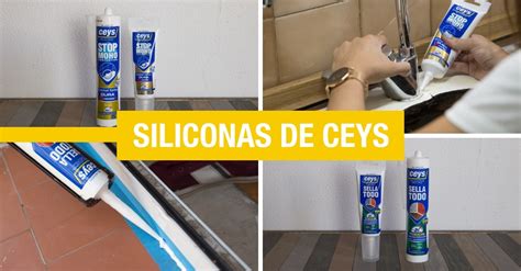 Siliconas De Ceys Stop Moho Y Silicona Sellatodo Handfie DIY