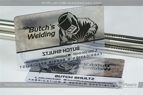 Quick Clear Plastic Business Cards | My Plastic Business Card