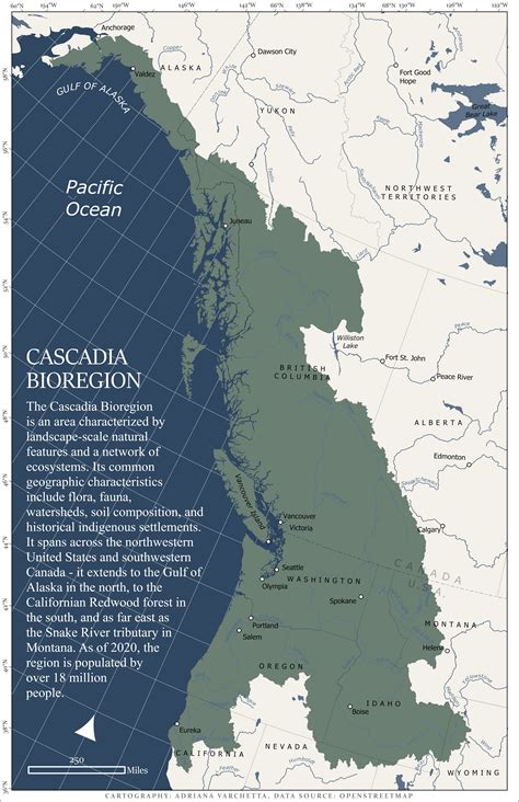 I made a simple map of Cascadia. : r/SeattleWA