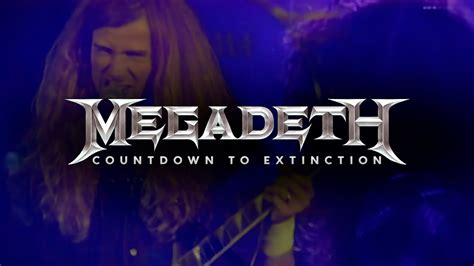 Megadeth Countdown To Extinction Hammersmith Odeon 1992 Remastered