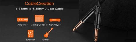 Trs Cable Cablecreation Pack Ft Inch To Inch Mm