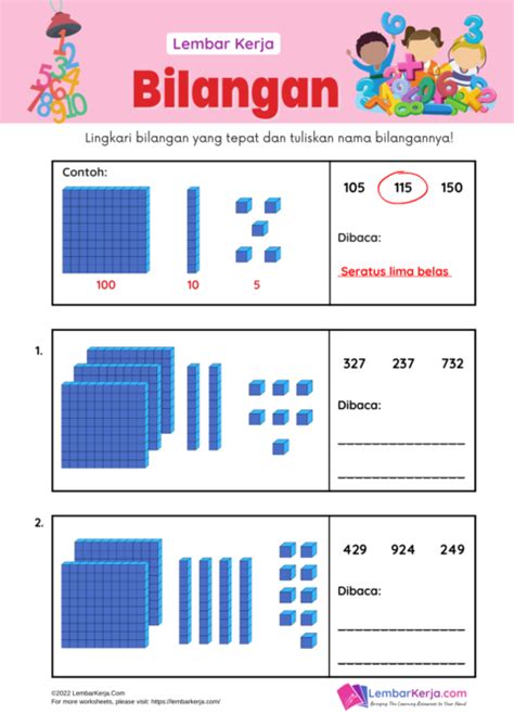 Perkalian Bilangan Dengan Angka Worksheet Hot Sex Picture