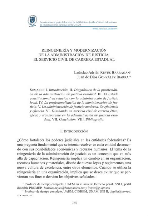 PDF REINGENIERÍA Y MODERNIZACIÓN PDF fileMODERNIZACIÓN DE LA