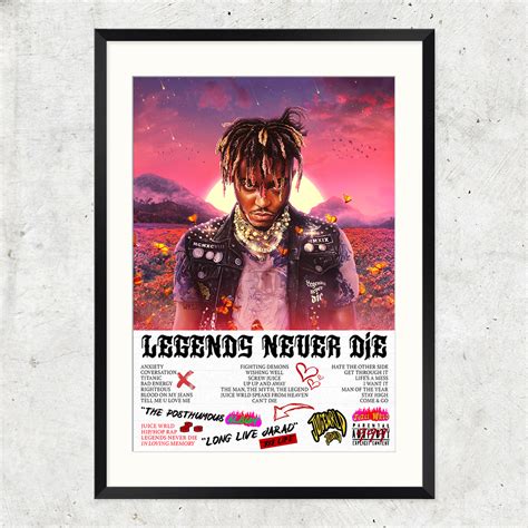 Juice Wrld Album Poster Ubicaciondepersonascdmxgobmx