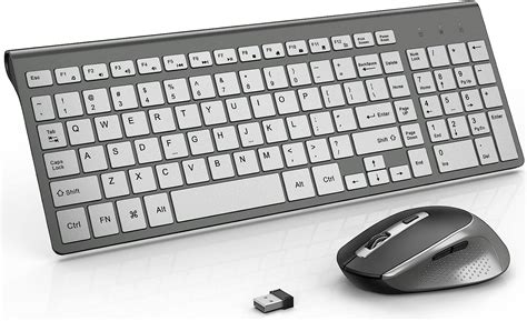 Amazon Wireless Keyboard And Mouse J Joyaccess Slim And Ergonomic