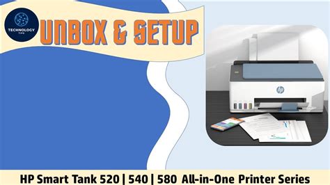 HP Smart Tank 5103 585 540 5101 Printer Unbox Fill Ink Tanks