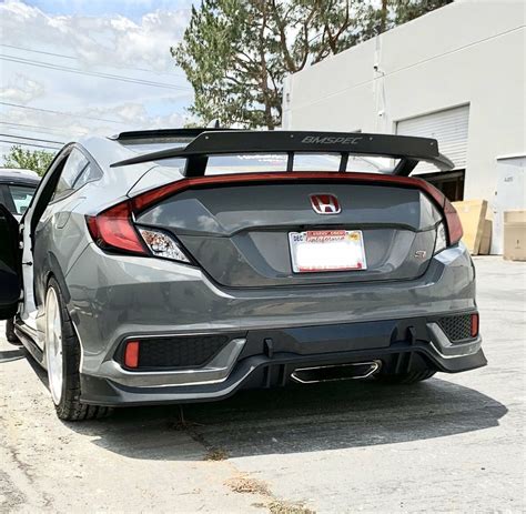 Honda Civic 10th Gen Rear Diffuser Hot Sex Picture