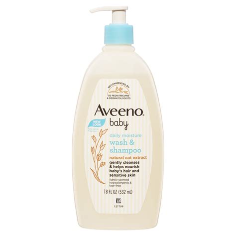 Buy Aveeno Baby Daily Moisture Lightly Scented Wash And Shampoo 532ml