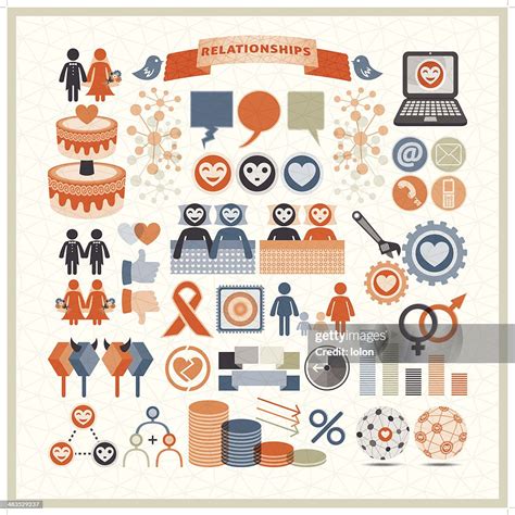 Human Relationships Infographic Icons High Res Vector Graphic Getty