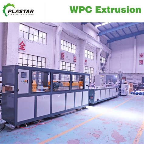 Wpc Wall Panel Production Line Wpc Profile Extruder Making Machine