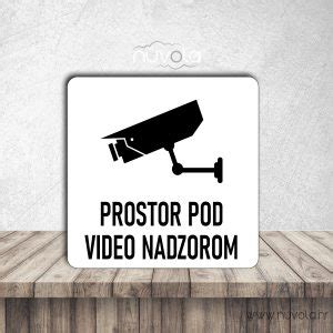 Tablica Oznaka Prostor Pod Video Nadzorom