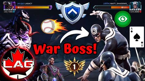 Bullseye Alliance War Boss Fight Venom Goes Om Nom Loki Vs Zeen Aw