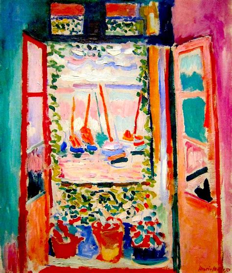 La Ventana Abierta Henri Matisse Historia Arte Ha