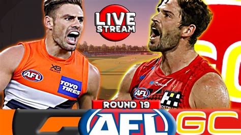 Round 19 Gws Giants V Gold Coast Suns 23rd Of July 2023 Youtube