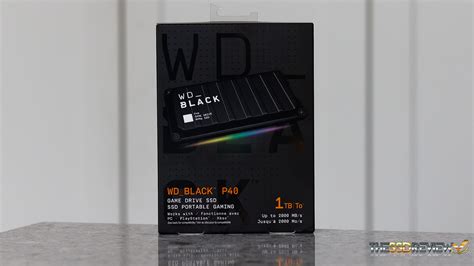 WD Black P40 Game Drive Portable SSD Review The SSD Review