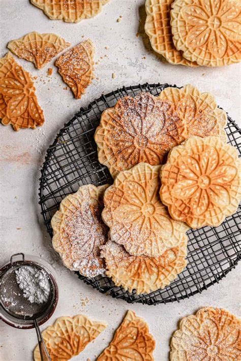 Grandmas Pizzelle Recipe Brown Eyed Baker