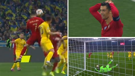 The Incredible Save To Deny Cristiano Ronaldo In Stoppage Time Marca