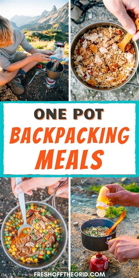 11 One Pot Backpacking Meals to Make Trailside Cooking Easy - Fresh Off ...